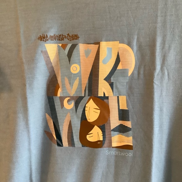 Smartwool Women’s Carved Logo Merino Wool Short Sleeve Graphic Tee - Picture 5 of 6